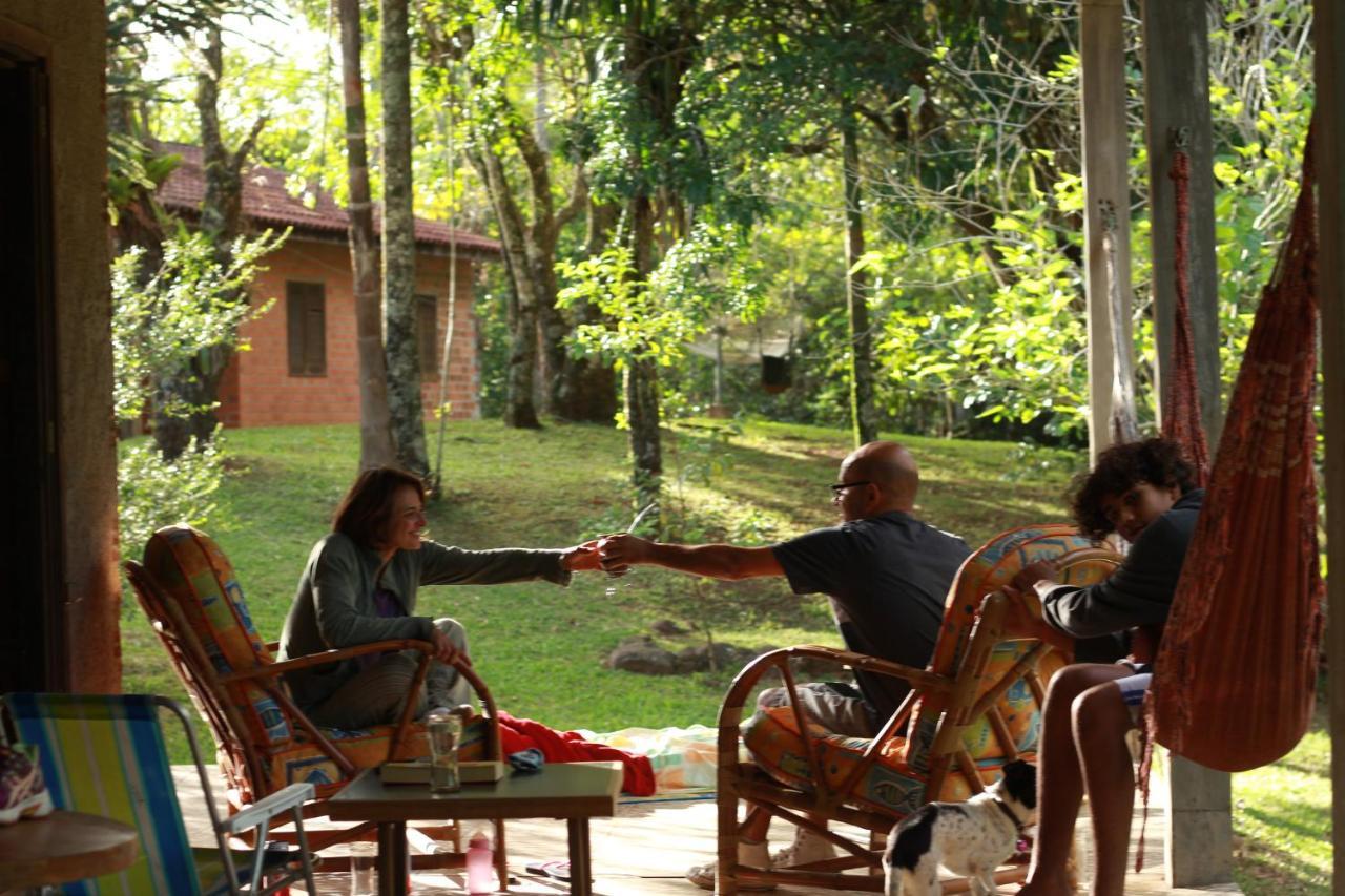 Vila Casa De Campo - Sitio Da Tia Vera Maquiné Exteriér fotografie